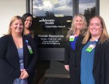 Workers' Compensation Team, left to right: Ashley Clabeaux, Caroline Raygoza, Sonni Burrell, Amber Antiporda.